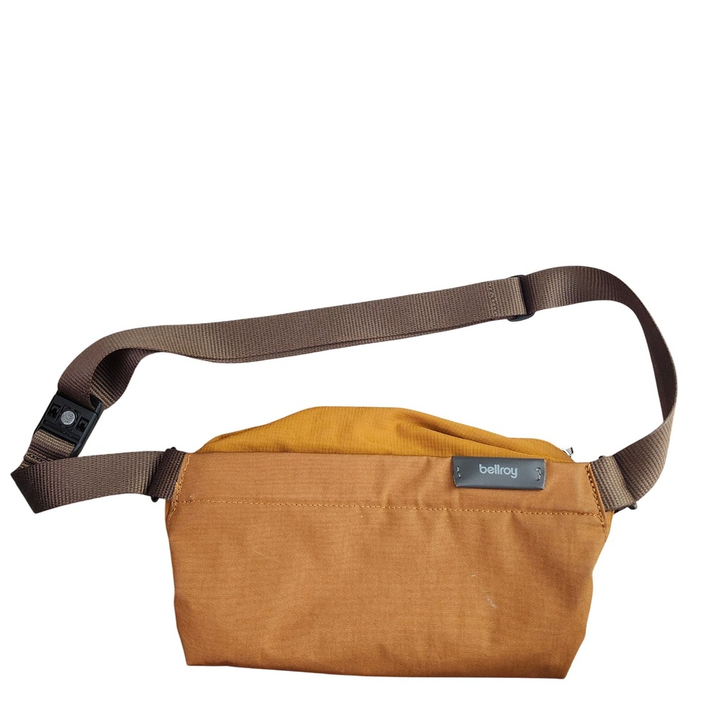 Bellroy Sling Mini Bronze Crossbody Bag Expandable Belt Bag Techwear Utility